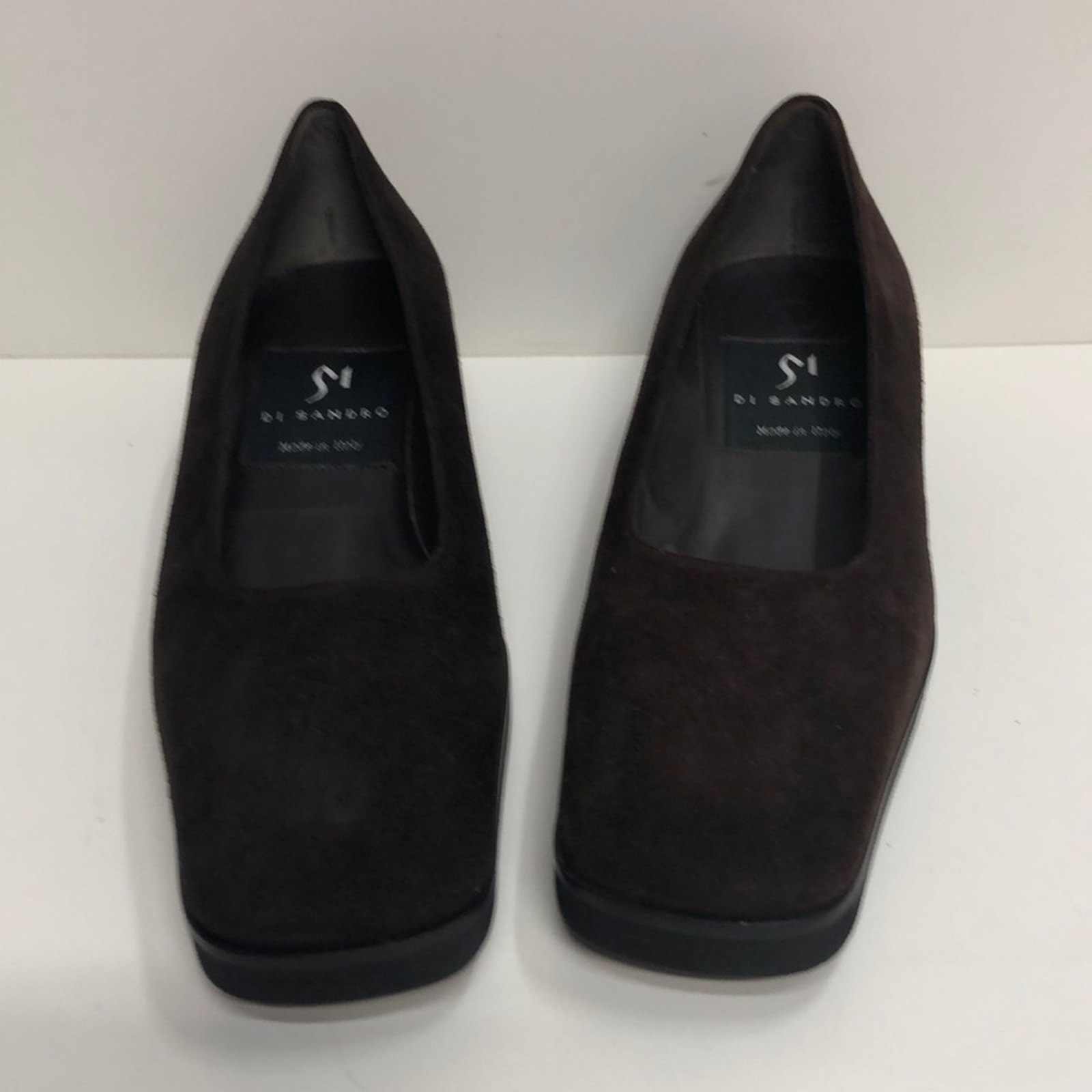 Di Sandro Made In Italy Brown Suede Loafer